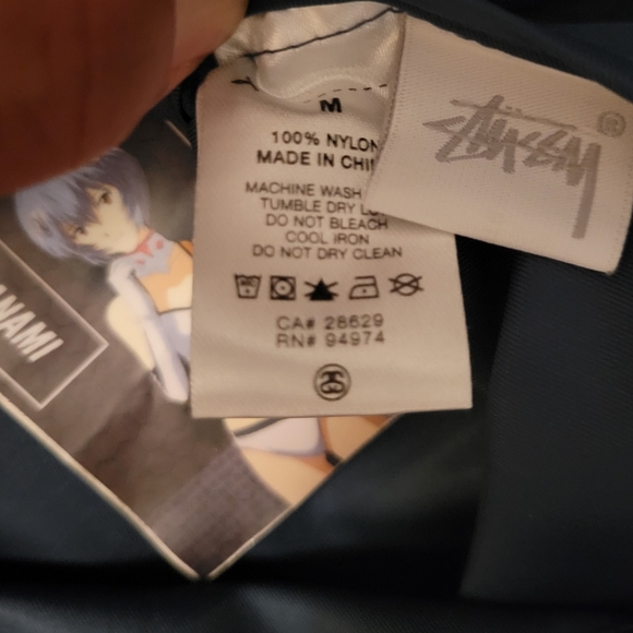 Stussy Flight Satin Coach Jacket M - Picture 7 of 8